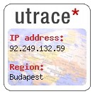 Utrace IP cím ellenőrző